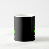 Math Shamrocks St. Patricks Day Schule Kaffeetasse (Mittel)
