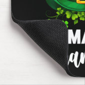 Math Shamrocks St. Patricks Day Schule Mousepad (Ecke)
