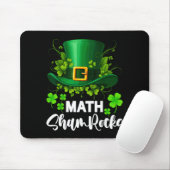 Math Shamrocks St. Patricks Day Schule Mousepad (Mit Mouse)