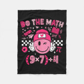 Math Six Seven 76 Meme Fleecedecke (Vorderseite)