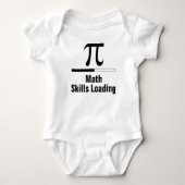 Math Skills Loading Baby Strampler (Vorderseite)
