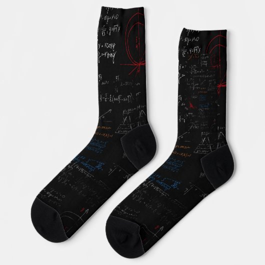 Math Socks Socken (Linkes Detail)