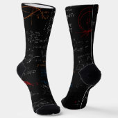 Math Socks Socken (Gewinkelt)