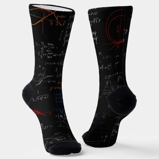 Math Socks Socken (Gewinkelt)