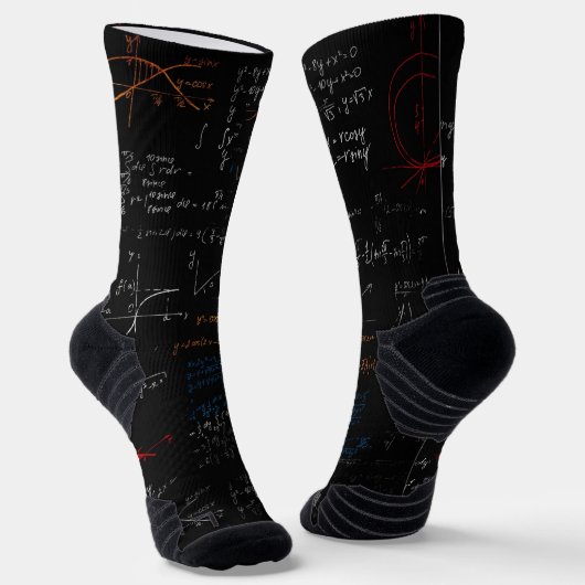 Math Socks Socken (Gewinkelt)