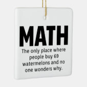 Math Spaß Keramikornament (Rechts)