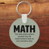 Math Spaß Schlüsselanhänger (Vorderseite)
