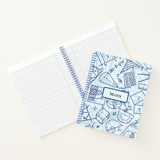 Math Spiral Notebook Notizblock (Innenseite)