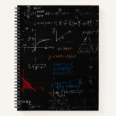 Math Spriral Notebook Notizblock (Vorderseite)