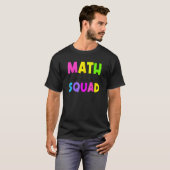 Math Squad Teacher Wertschätzung T-Shirt (Vorne ganz)