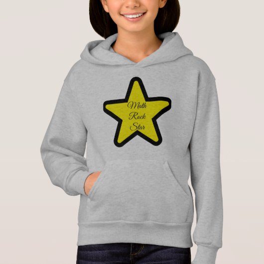 Math Star Hoodie (Vorderseite)