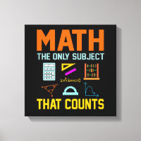 Math Subject zählt Mathematiatic Math Teacher