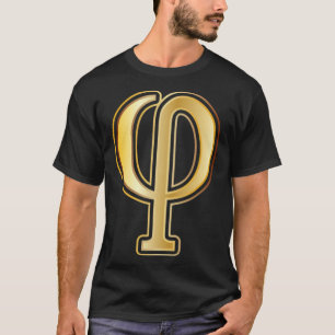 Math Symbols Gold Ratio Phi Math Fan Geschenke Rei T-Shirt