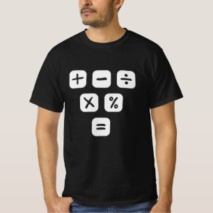 Math Symbols mathematical Signs Maths T-Shirt