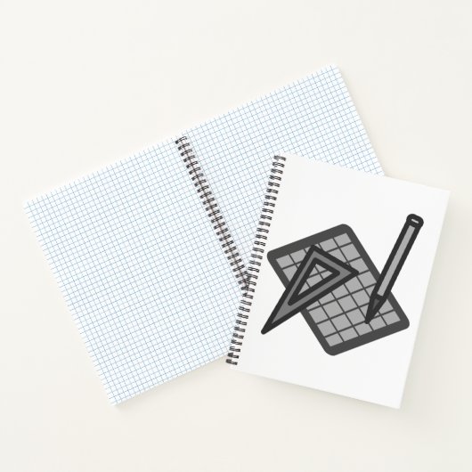 Math Symbols Notebook Notizblock (Innenseite)