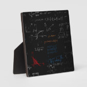 Math Tabletop Plaque Fotoplatte (Vorderseite)