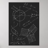 Math-Tafel Poster (Vorne)