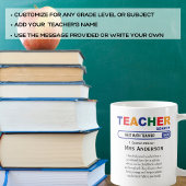 Math Teach Motivierend Internet Search Kaffeetasse