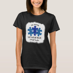 Math Teacher Autismus Bewusstsein April Wir Weber T-Shirt