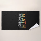 Math Teacher Badehandtuch (Badehandtuch)