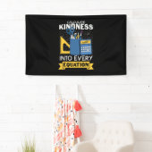 Math Teacher berechnet Kindness Banner (Insitu)