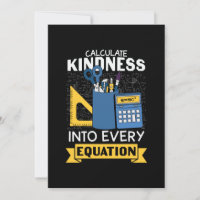 Math Teacher berechnet Kindness