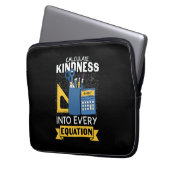 Math Teacher berechnet Kindness Laptopschutzhülle (Vorderseite Links)