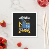 Math Teacher berechnet Kindness Serviette (Beispiel)