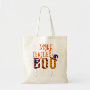 Math Teacher Boo Crew Halloween Anzug Math Teach Tragetasche