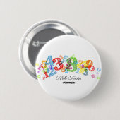Math Teacher Button (Vorne & Hinten)