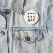 Math Teacher Chocolate Crisp Cookie I Chocolate Ch Button (Beispiel)