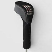 Math Teacher Christmas HARRIER Golf Headcover (angewinkelt)
