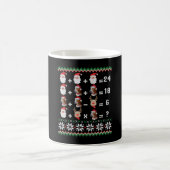 Math Teacher Christmas HARRIER Kaffeetasse (Mittel)