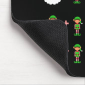 Math Teacher Christmas Shirt Quiz Mousepad (Ecke)