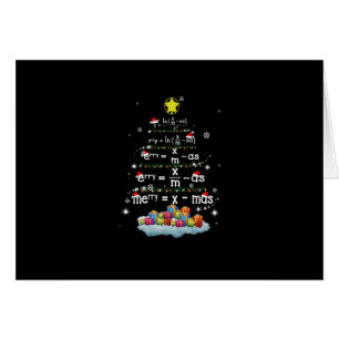 Math Teacher Christmas Tree Funny Christmas Math f