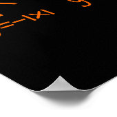 Math Teacher Dance Gleichung Mathematischer Mathem Poster (Ecke)