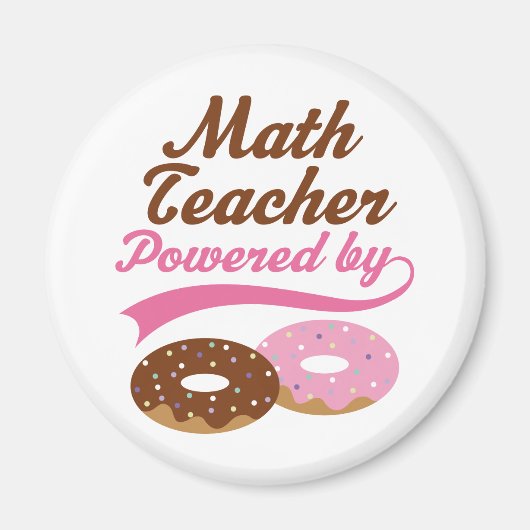 Math Teacher Funny Gift Magnet (Vorne)