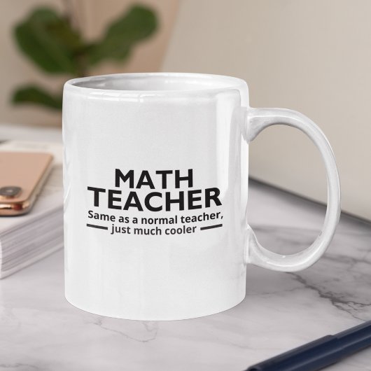 Math Teacher Funny Math Kaffeetasse