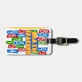 Math Teacher Gepäckanhänger (Vorderseite horizontal)