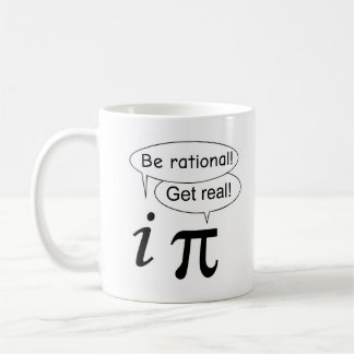 Math Teacher Geschenk: i vs Pi Kaffeetasse