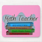 Math Teacher Geschenke Mousepad (Vorne)