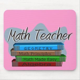 Math Teacher Geschenke Mousepad