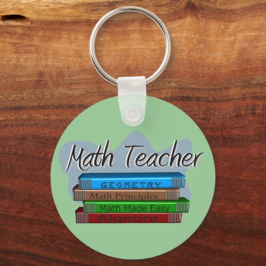 Math Teacher Geschenke Schlüsselanhänger (Vorderseite)