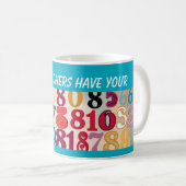 Math Teacher Gift Tasse (VorderseiteRechts)