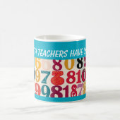 Math Teacher Gift Tasse (Mittel)