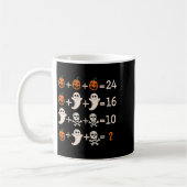 Math Teacher Halloween Algebra Operation Mathemati Kaffeetasse (Links)
