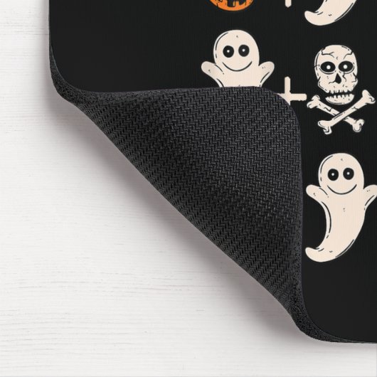 Math Teacher Halloween Algebra Operation Mathemati Mousepad (Ecke)