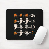 Math Teacher Halloween Algebra Operation Mathemati Mousepad (Mit Mouse)