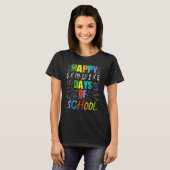 Math Teacher Happy 100th Day Of School Equations_3 T-Shirt (Vorne ganz)