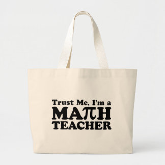 Math Teacher Jumbo Stoffbeutel